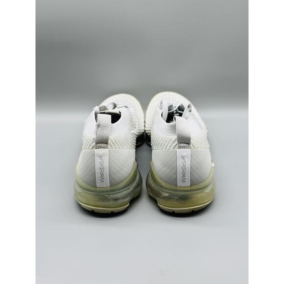 Nike Shoes Mens 11.5 White Air VaporMax Flyknit 3 Pure Platinum Running Sneakers - Picture 7 of 12